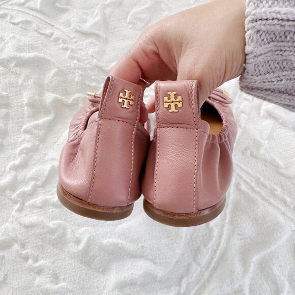 Tory Burch Square Toe Flats Size 5 - Picture 6 of 6